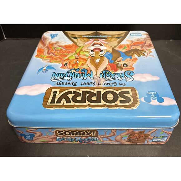 Disney Splash Mountain Board Game Complete in Metal Tin 99% Complete Parker Bros - Picture 10 of 11